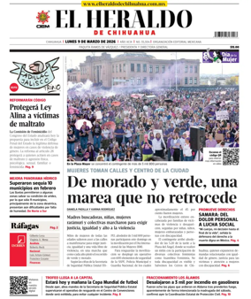 Cover of El Heraldo de Chihuahua