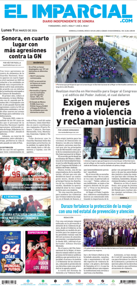 Cover of El Imparcial