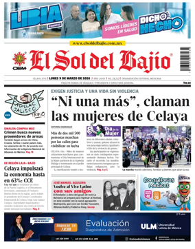 Cover of El Sol de Bajio