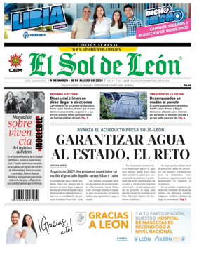 Cover of El Sol de Leon