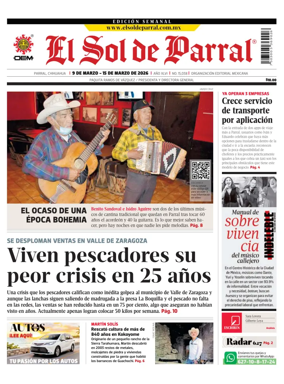 Cover of El Sol de Parral