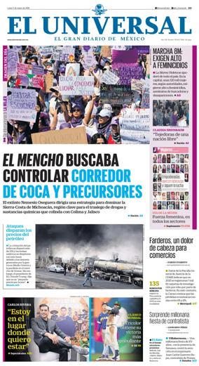 Cover of El Universal