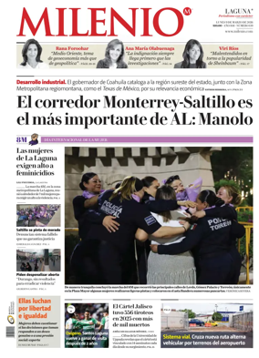 Cover of Milenio Laguna