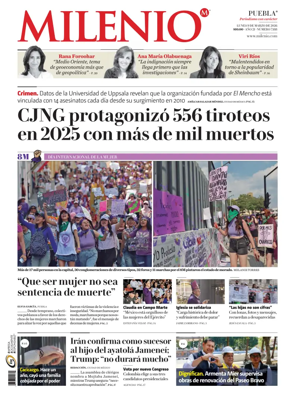 Cover of Milenio Puebla