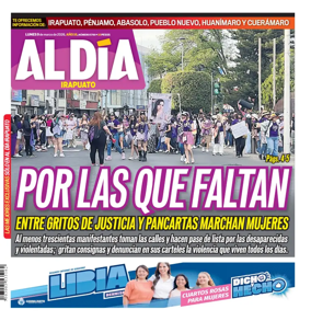 Cover of Periodico Al Dia (Irapuato)