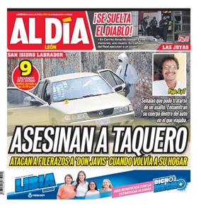 Cover of Periodico Al Dia (Leon)
