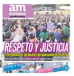 Cover of Periodico AM Express (Guanajuato)