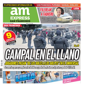 Cover of Periodico AM Express (San Francisco del Ricon)