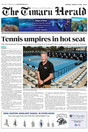 Cover of The Timaru Herald