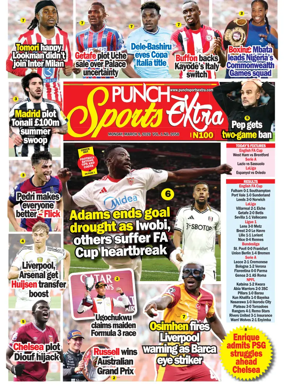 Cover of Punch Sports Extra