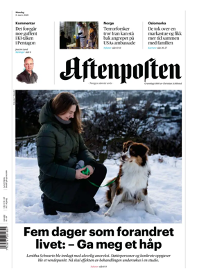 Cover of Aftenposten