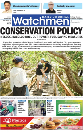 Cover of Watchmen Daily Journal