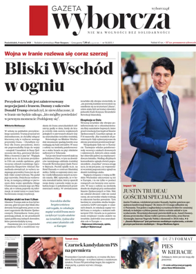 Cover of Gazeta Wyborcza
