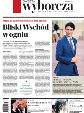 Cover of Gazeta Wyborcza Stoleczna