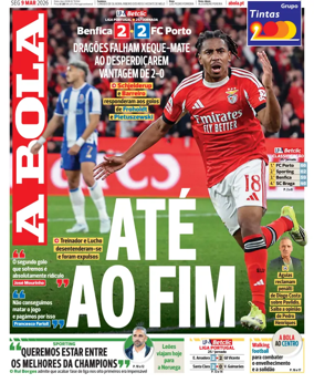 Cover of A BOLA (Portuguese)