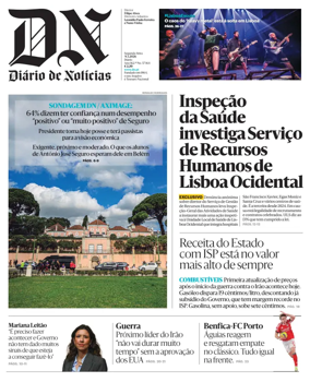 Cover of Diario de Noticias