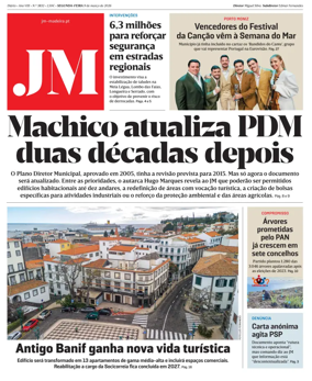 Cover of Jornal Madeira