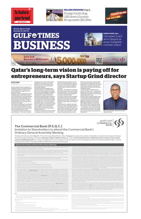 Cover of Gulf Times Business
