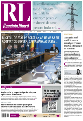 Cover of Romania Libera