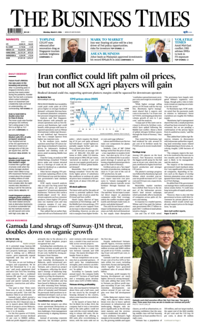 Cover of The Business Times