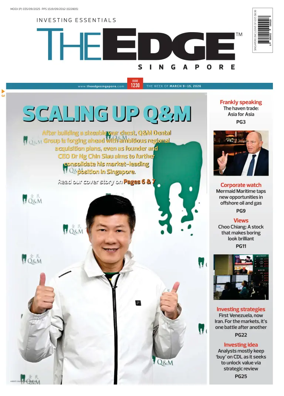 Cover of The Edge Singapore