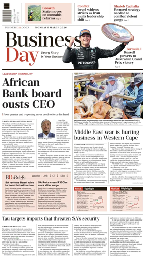 Cover of Business Day