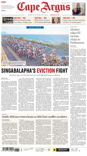 Cover of Cape Argus