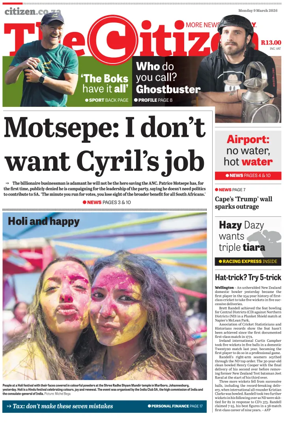 Cover of The Citizen (Gauteng)