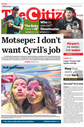 Cover of The Citizen (KZN)