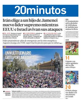 Cover of 20 Minutos Sevilla