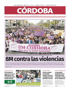 Cover of Diario Cordoba