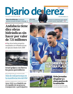 Cover of Diario de Jerez