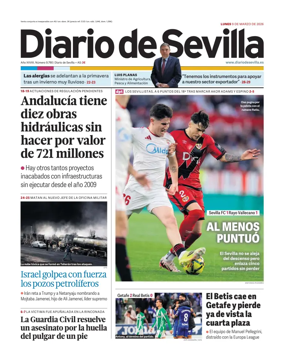 Cover of Diario de Sevilla