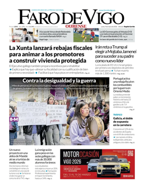 Cover of Faro de Vigo (Ourense)