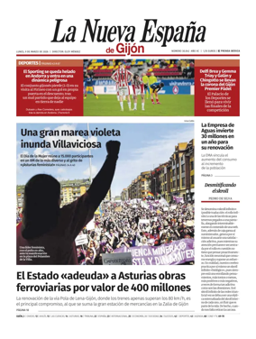 Cover of La Nueva Espana (Gijon)