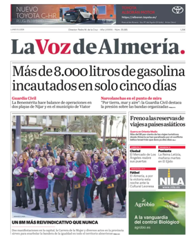 Cover of La Voz de Almeria