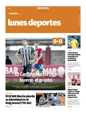 Cover of Lunes Deportes