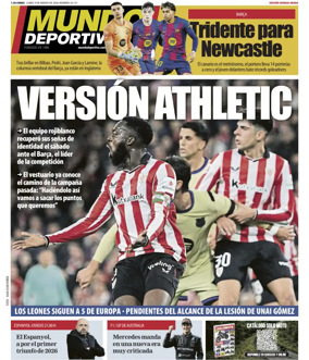 Cover of Mundo Deportivo (Bizkaia-Araba)