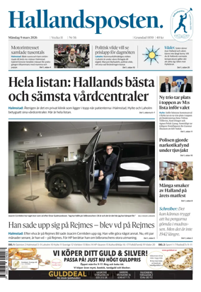 Cover of Hallandsposten