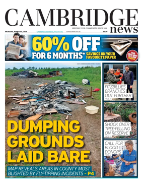 Cover of Cambridge News