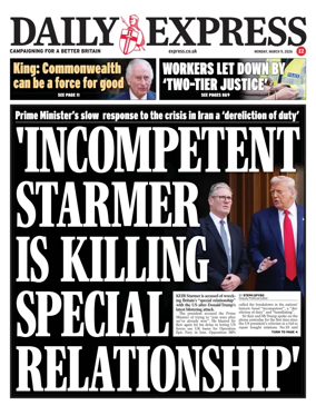 Cover of Daily Express