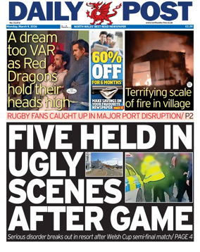 Cover of Daily Post (North Wales)