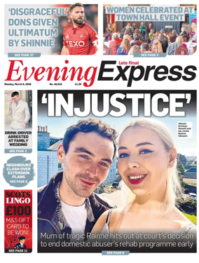 Cover of Evening Express