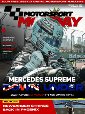 Cover of Motorsport Monday