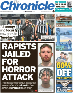 Cover of The Chronicle (UK)