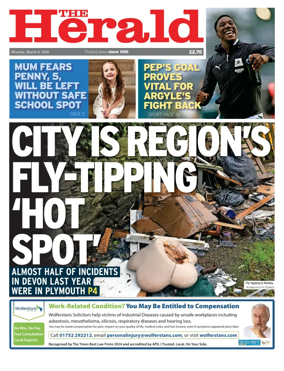 Cover of The Plymouth Herald