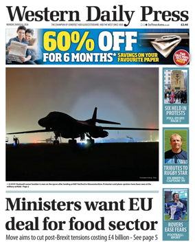 Cover of Western Daily Press