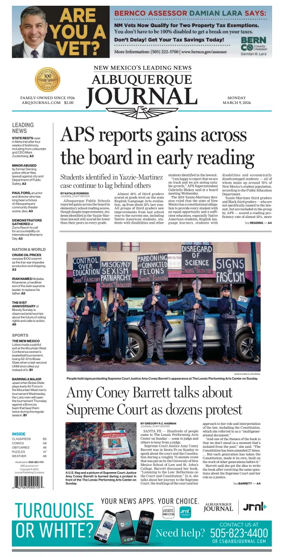 Cover of Albuquerque Journal