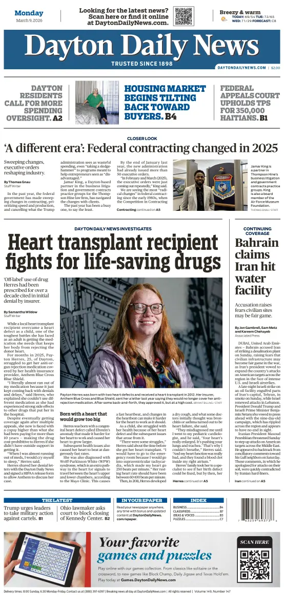 Cover of Dayton Daily News