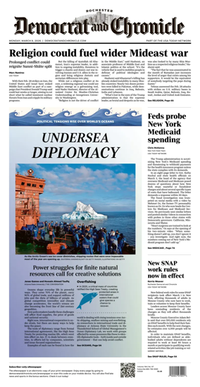 Cover of Democrat and Chronicle